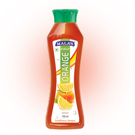 Orange Syrup 750 ml  Mala'S