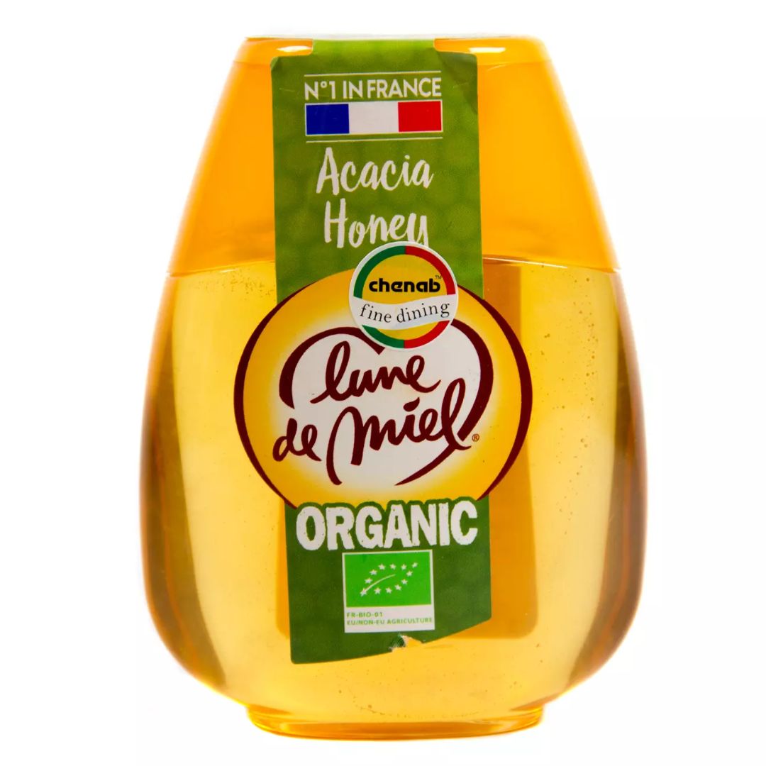 Organic Acacia Honey 250g Lune De Miel