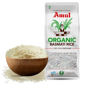 Organic Basmati Rice 1kg Amul