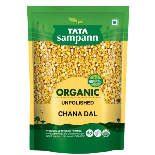 Organic Chana Dal 1kg Tata Sampann