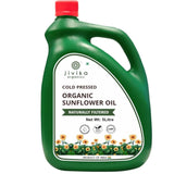 Organic Cold Pressed Sunflower Oil 5ltr Jivika Organic