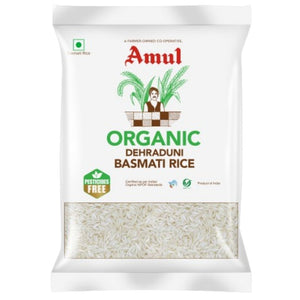 Organic Dehraduni Basmati Rice 5kg Amul