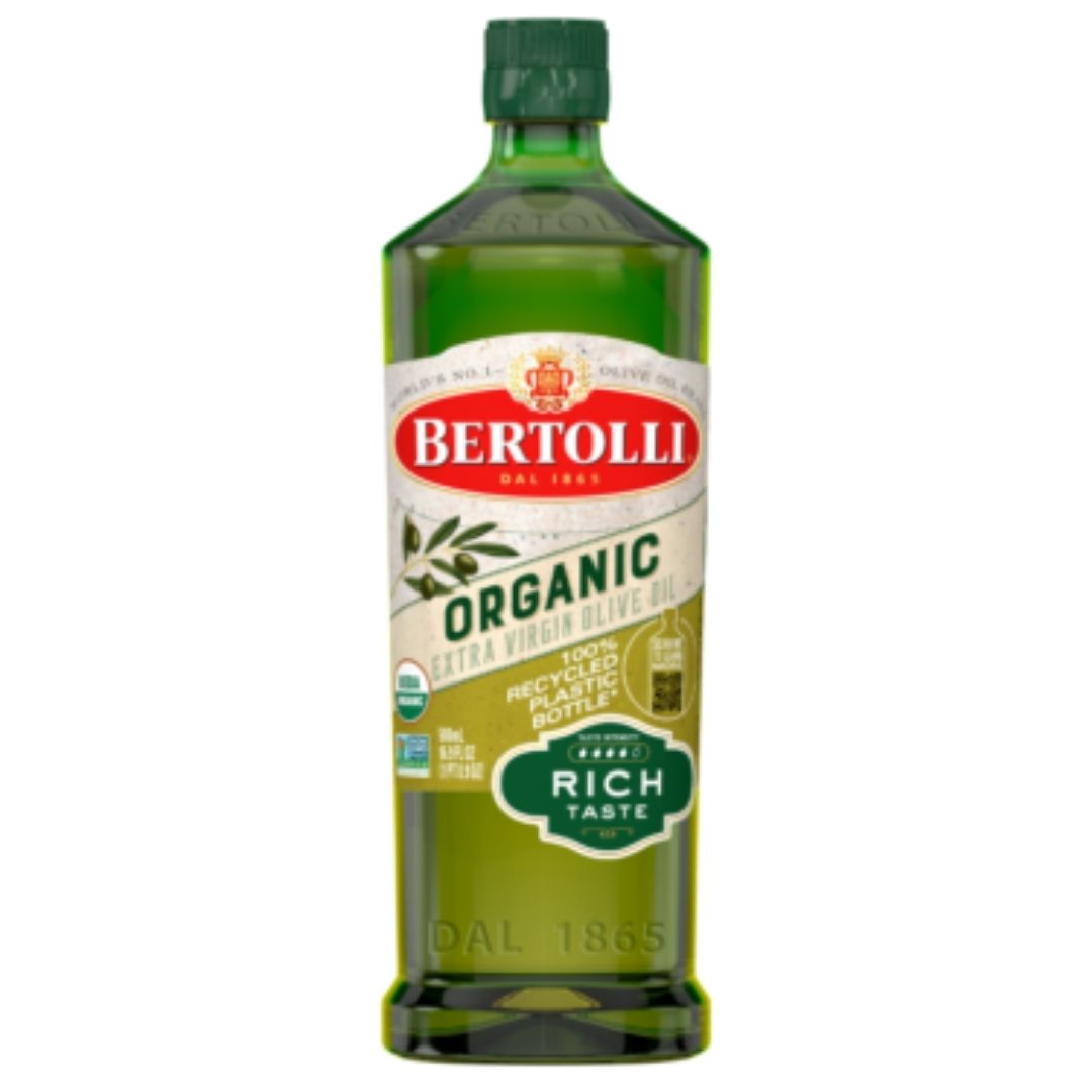 Organic Extra Virgin Olive Oil Rich Taste Bertolli