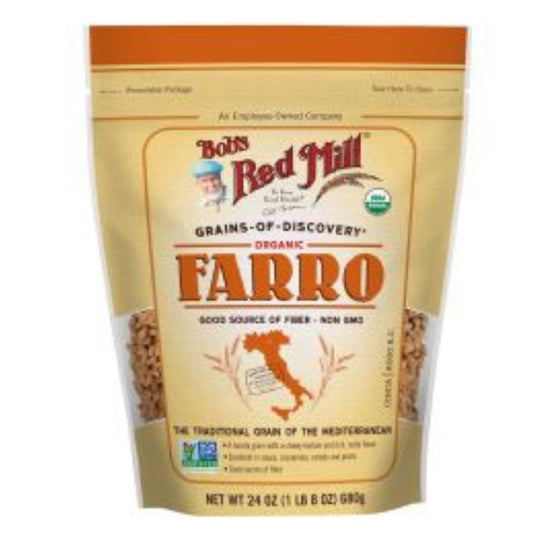 Organic Farro Grain Bobs Red Mill