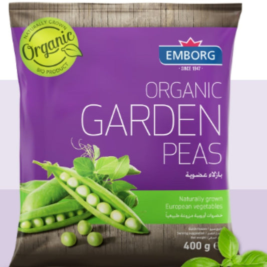 Organic Garden Peas 400g  Emborg