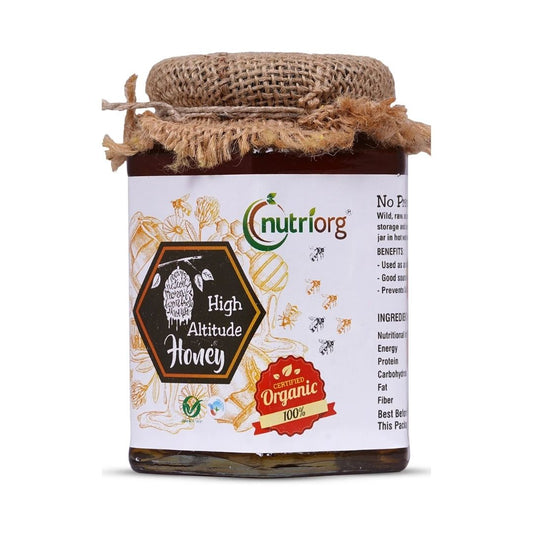 Organic High Altitude Honey 500g Nutriorg