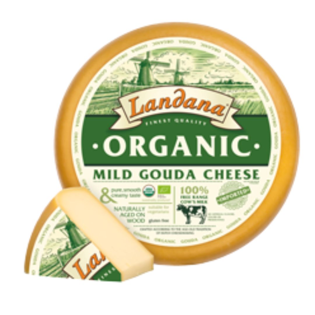 Organic Mild Gouda Cheese Landana