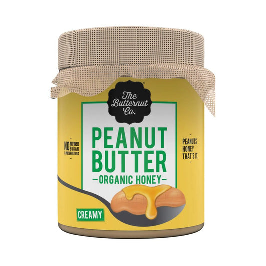 Organic Peanut Butter- Honey 200g The Butternut Co