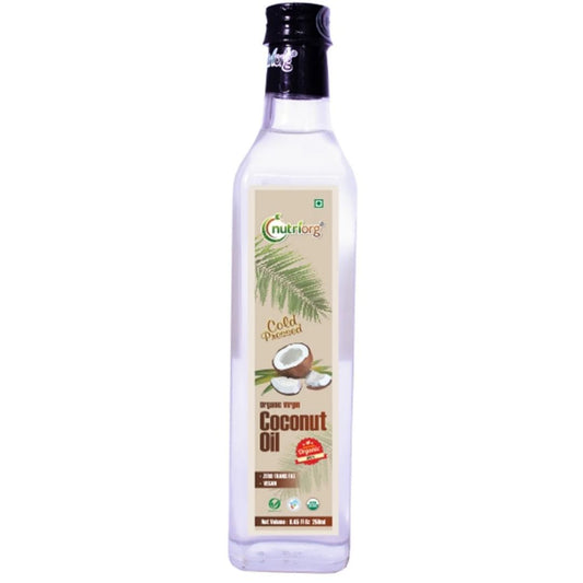 Organic Virgin Coconut Oil 250ml Nutriorg