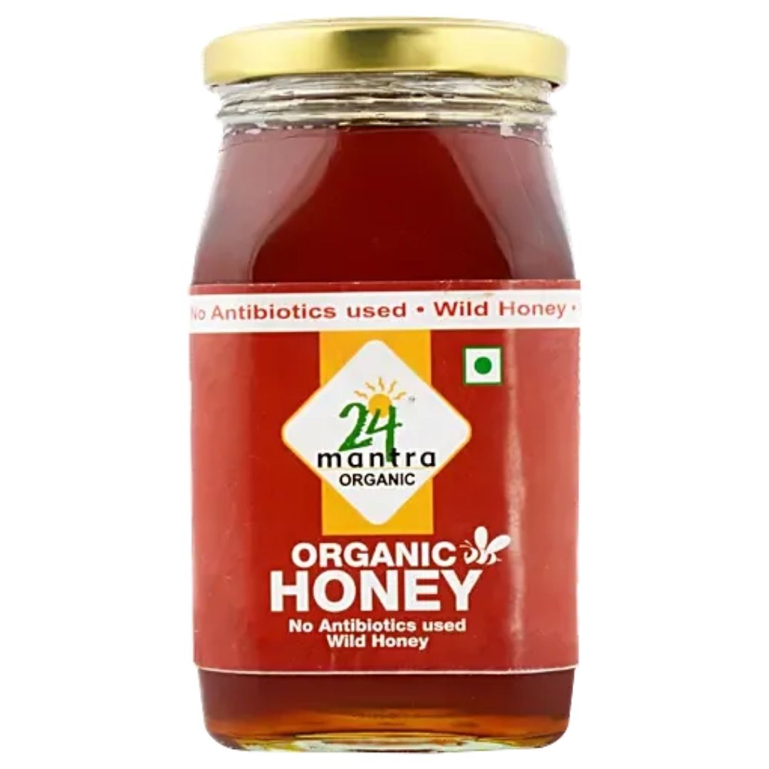 Organic Wild Honey 500g 24 Mantra Organic