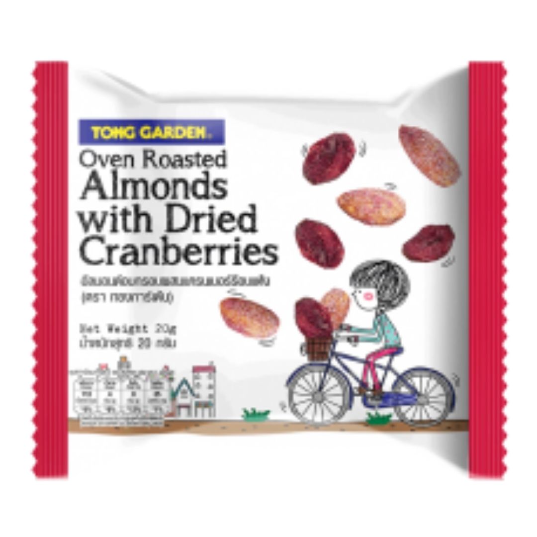 Oven Almonds With Cranberries Tong Garden