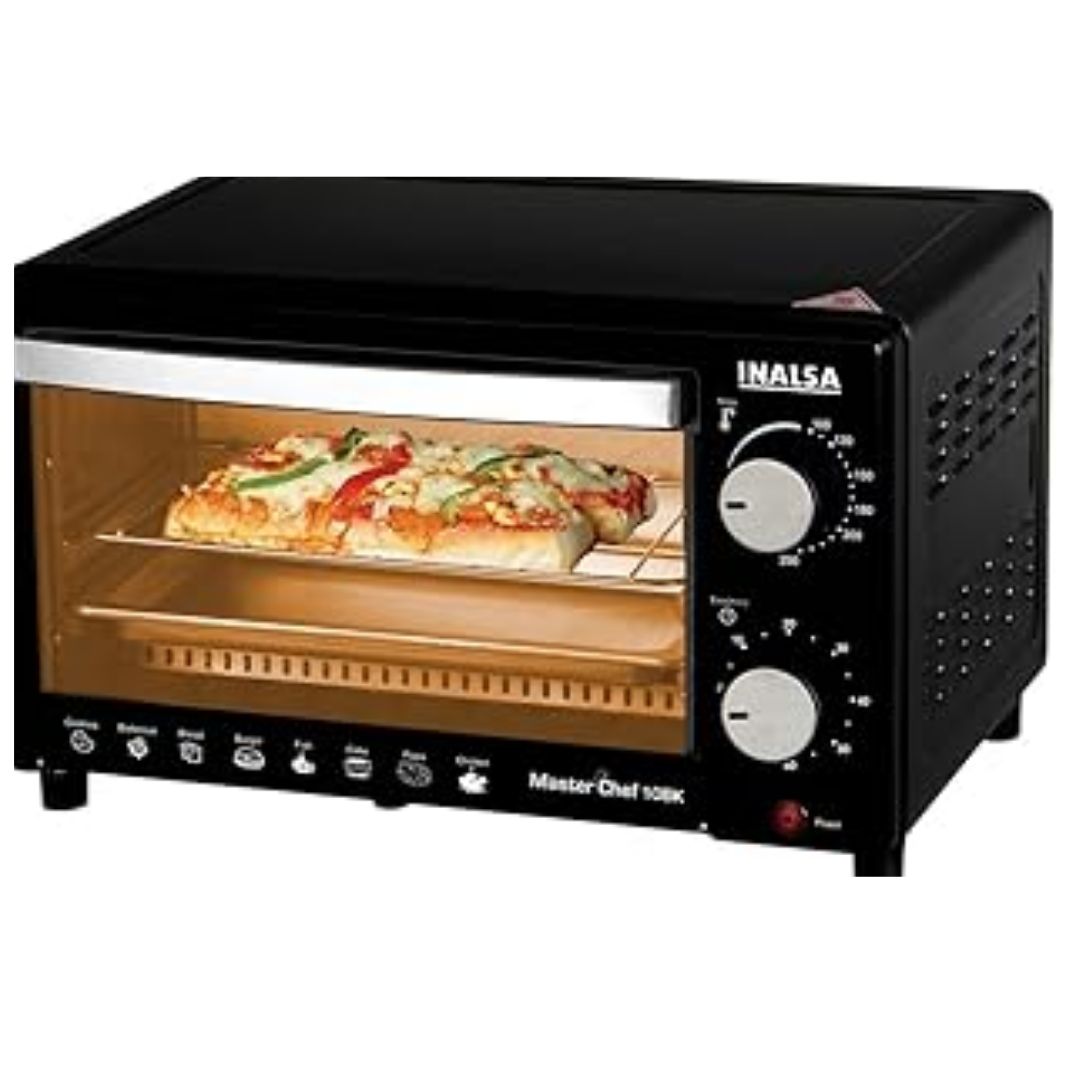 Oven MasterChef 10BK OTG (10Liters) with Temperature Selection 800 W Inalsa