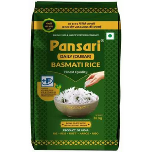 Daily Basmati Rice 30 Kg Pansari