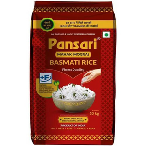 Mahak Basmati Rice 10 Kg Pansari