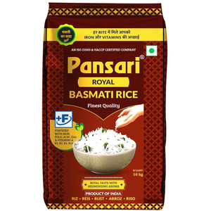 Royal Basmati Rice 10 Kg Pansari