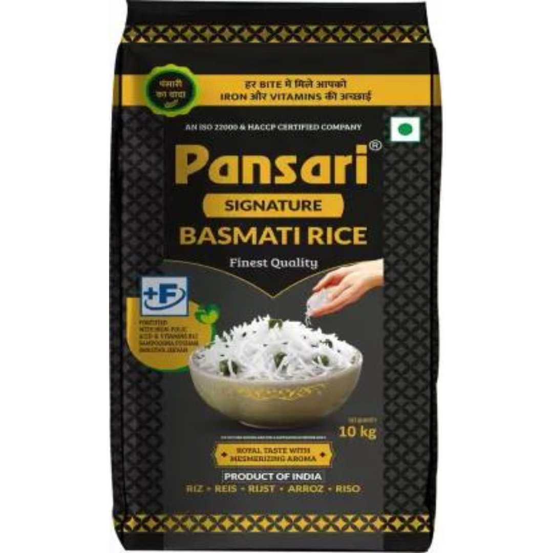 Signature Basmati Rice 10 Kg Pansari – JITCO