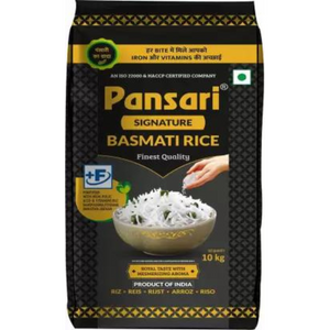 Signature Basmati Rice 10 Kg Pansari