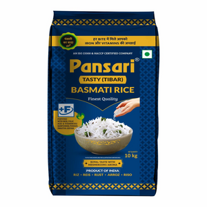 Tasty Basmati Rice 10 Kg Pansari