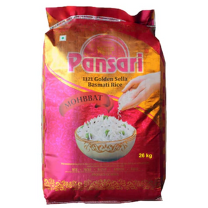 White Sella Mohabbat 26 Kg Pansari