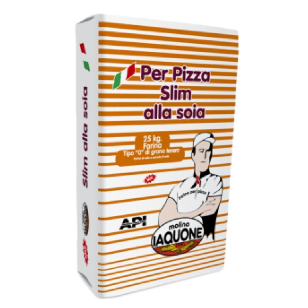 PER PIZZA SLIM ALLA SOIA 25kg Molino Iaquone