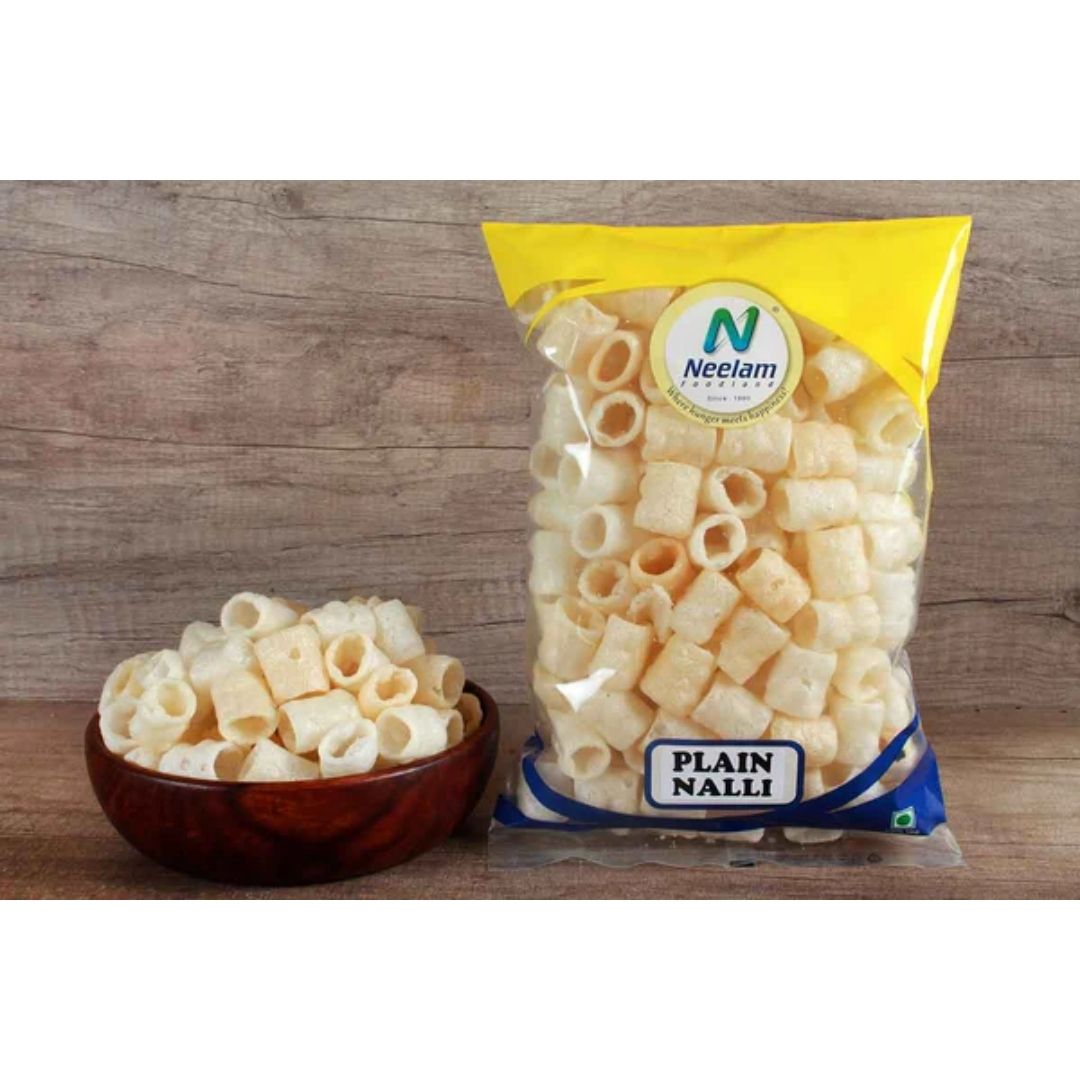 PLAIN NALLI 100 GM NEELAM