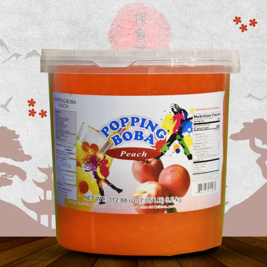 POPPING BOBA PEACH 3.2KG OISHII