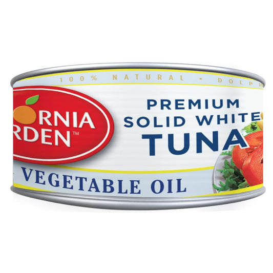 PREMIUM SOLID WHITE TUNA IN VEGETABLE OIL California Garden