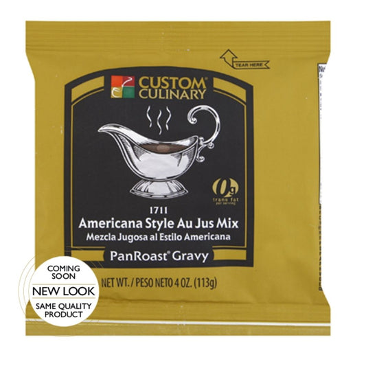 Pan Roast Gravy Americana Style Au Jus Mix 113g Custom Culinary