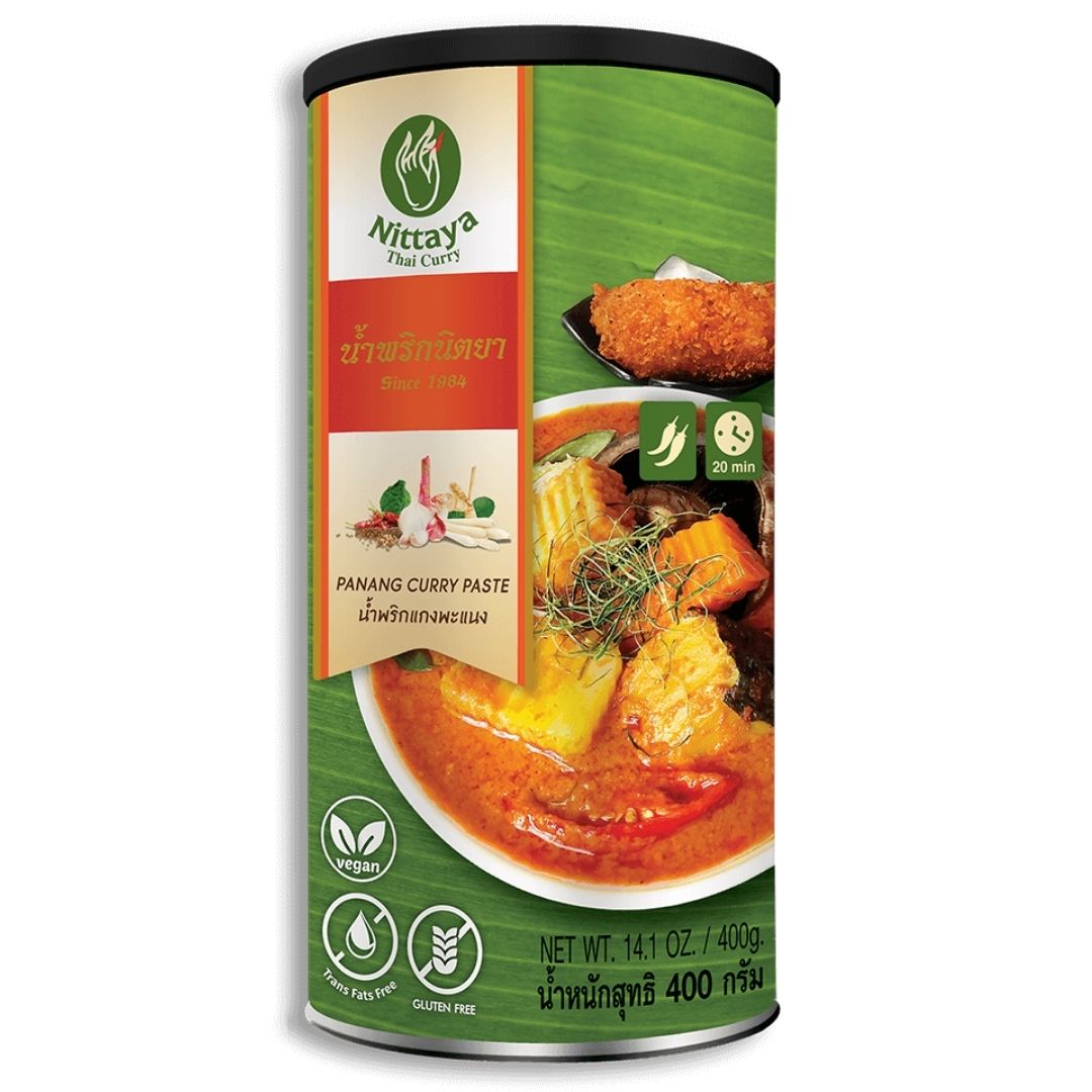 Panang curry paste Vegan 400g Nittaya Thai Curry