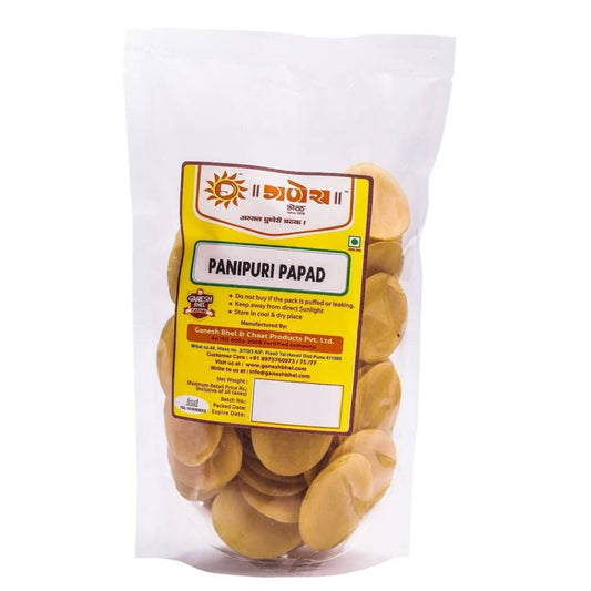 Panipuri Papad 200gm Ganesh Bhel