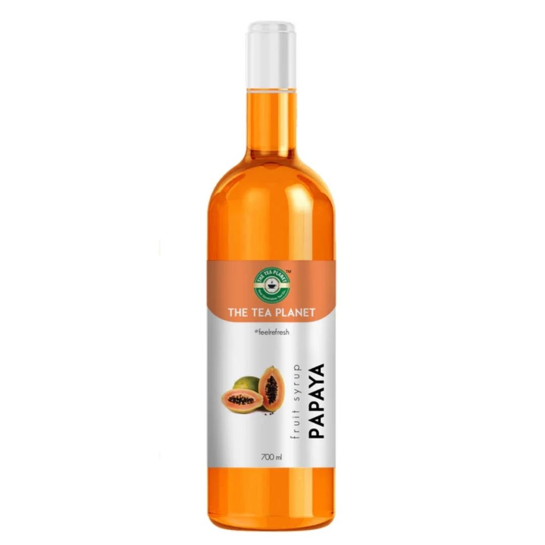 Papaya Fruit Syrup - 700 ml The Tea Planet