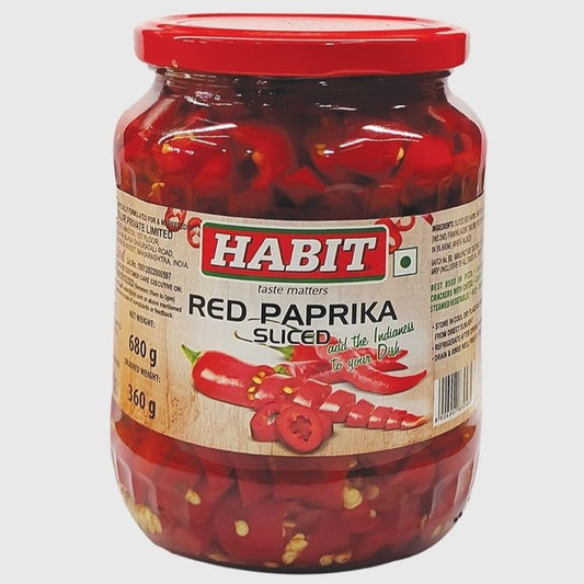 Paprika Sliced Red 680 gm  HABIT