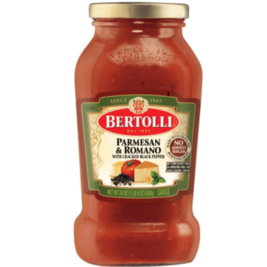 Parmesan & Romano with Cracked Black Pepper Sauce Bertolli