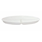 Partition Plate Oval Clay Craft