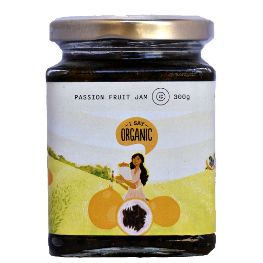 Passion Fruit Jam 300g I Say Organic