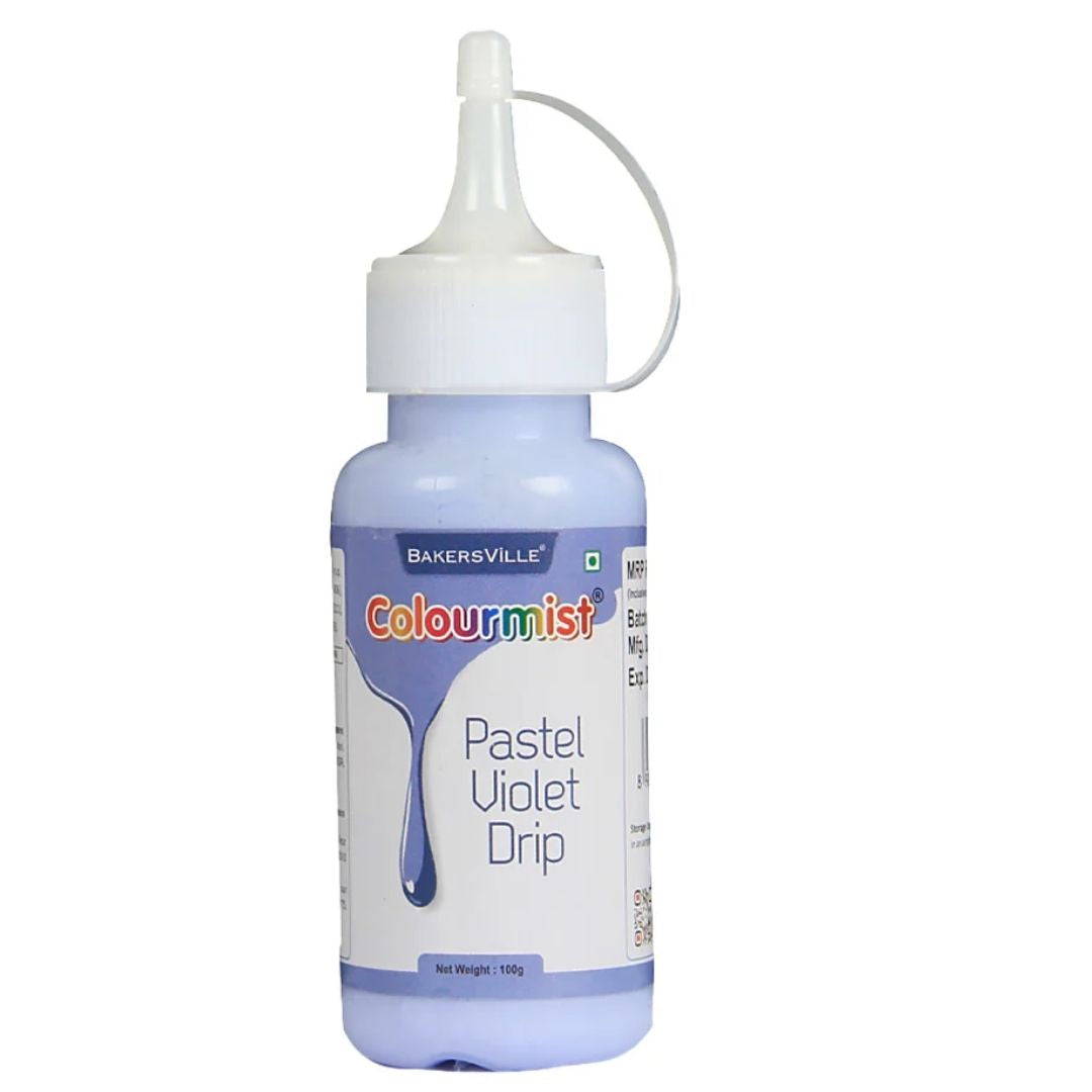 Pastel Violet Colourmist Cake Decorating Drip 100g Bakersville