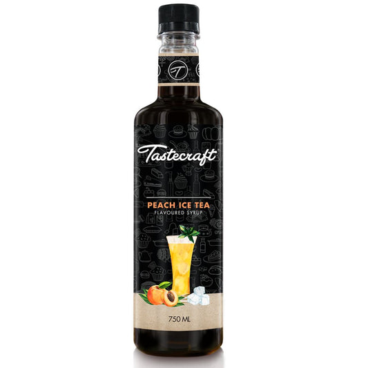 Peach Ice Tea Flavoured Syrup 750ml Tastecraft