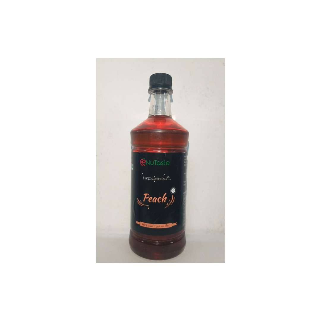 Peach Syrup 750 ml Foodoo