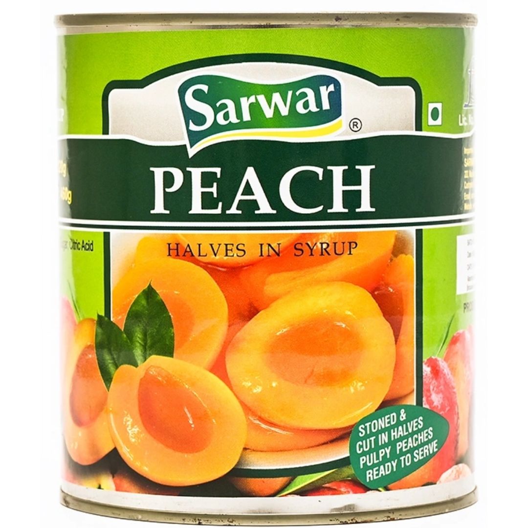 Peaches In Syrup (Imported)  850 gm Sarwar