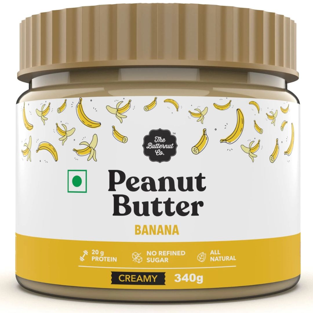 Peanut Butter Banana Creamy 340g The Butternut Co