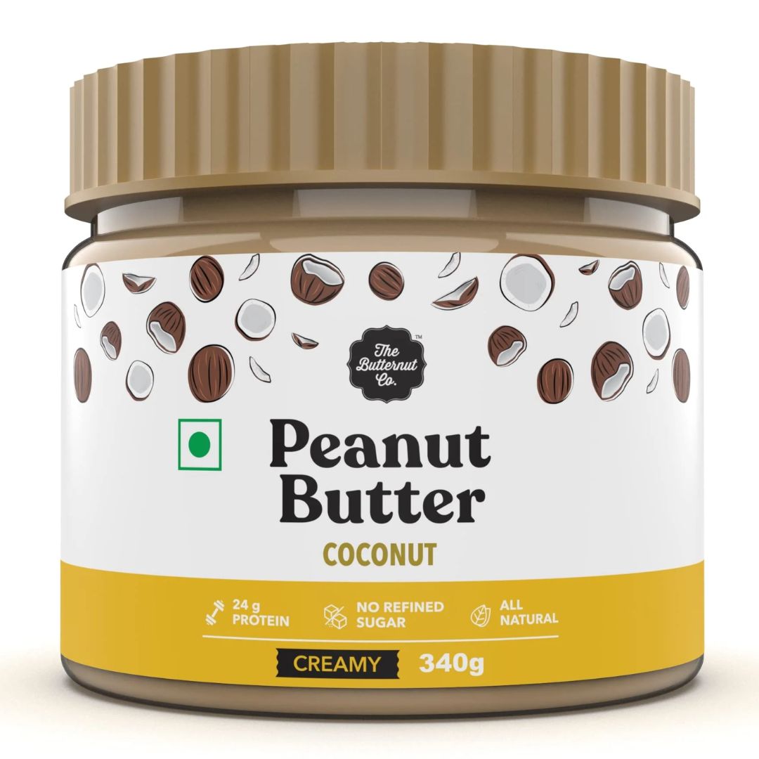 Peanut Butter Coconut Creamy 340g The Butternut Co