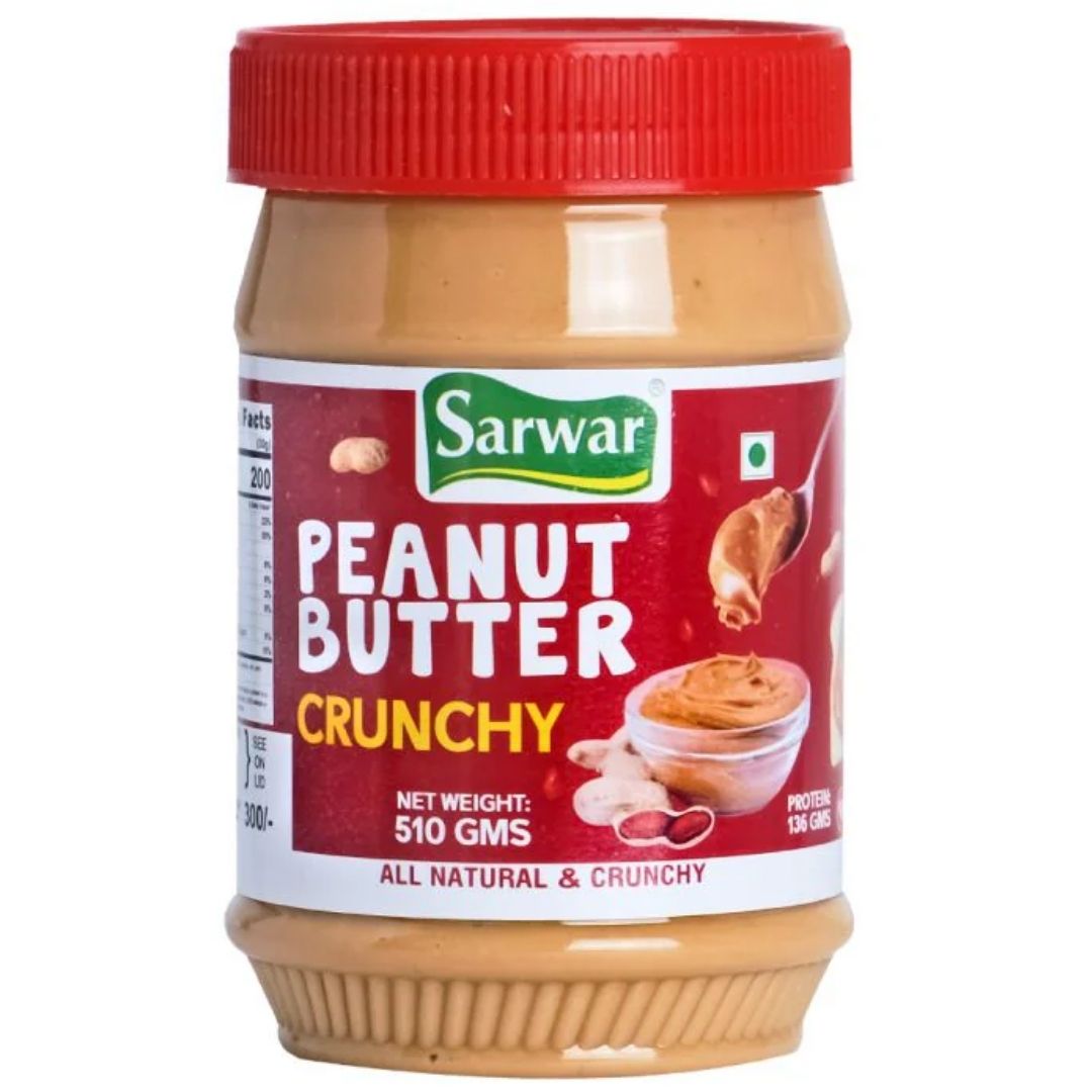 Peanut Butter Crunchy  510 gm Sarwar