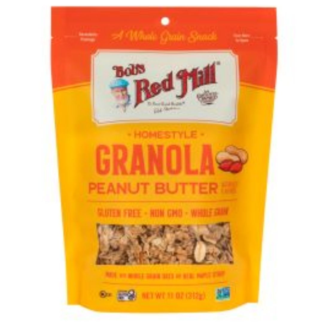 Peanut Butter Homestyle Granola Bobs Red Mill