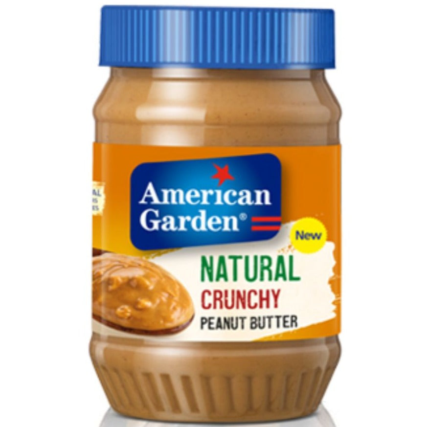 Peanut Butter (Crunchy) 540 gm  American Garden