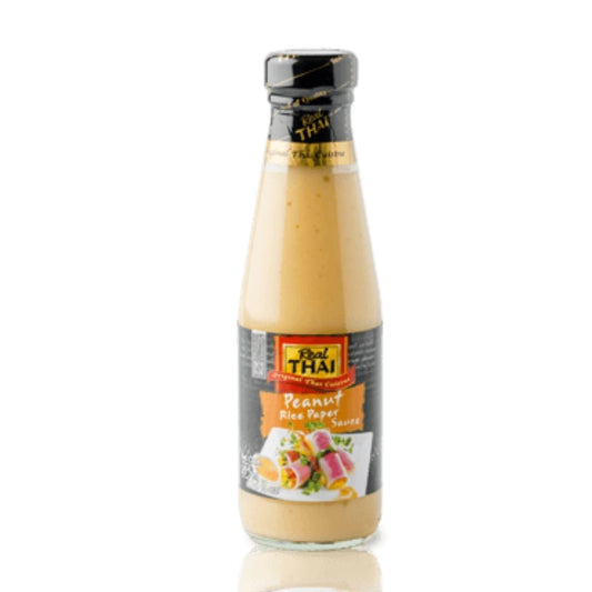 Peanut Rice Paper Sauce 185ml Real Thai