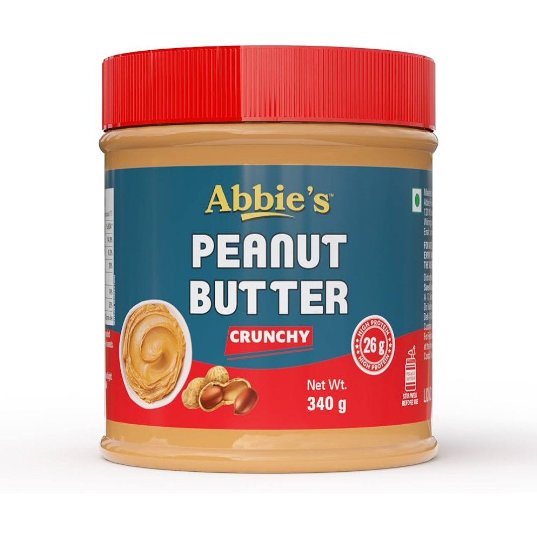 Peanut butter crunchy 340 gm Abbie's