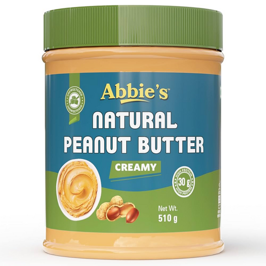 Peanut butter natural creamy  510 gm Abbie's