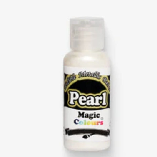 Pearl Edible Metallic Paints Magic Colours