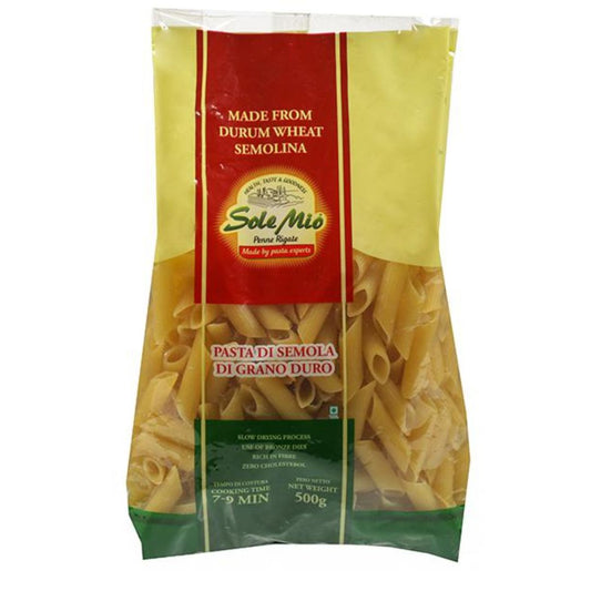 Penne Rigate Pasta 500g Sole Mio