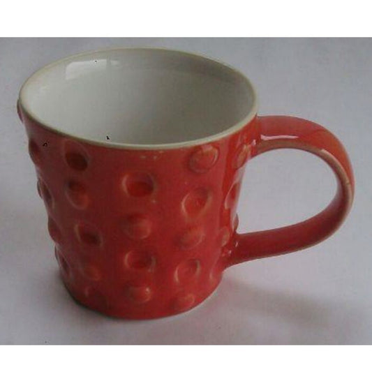 Persian Red Bubble Mug D- 3” x H- 3.5” ArtEvo